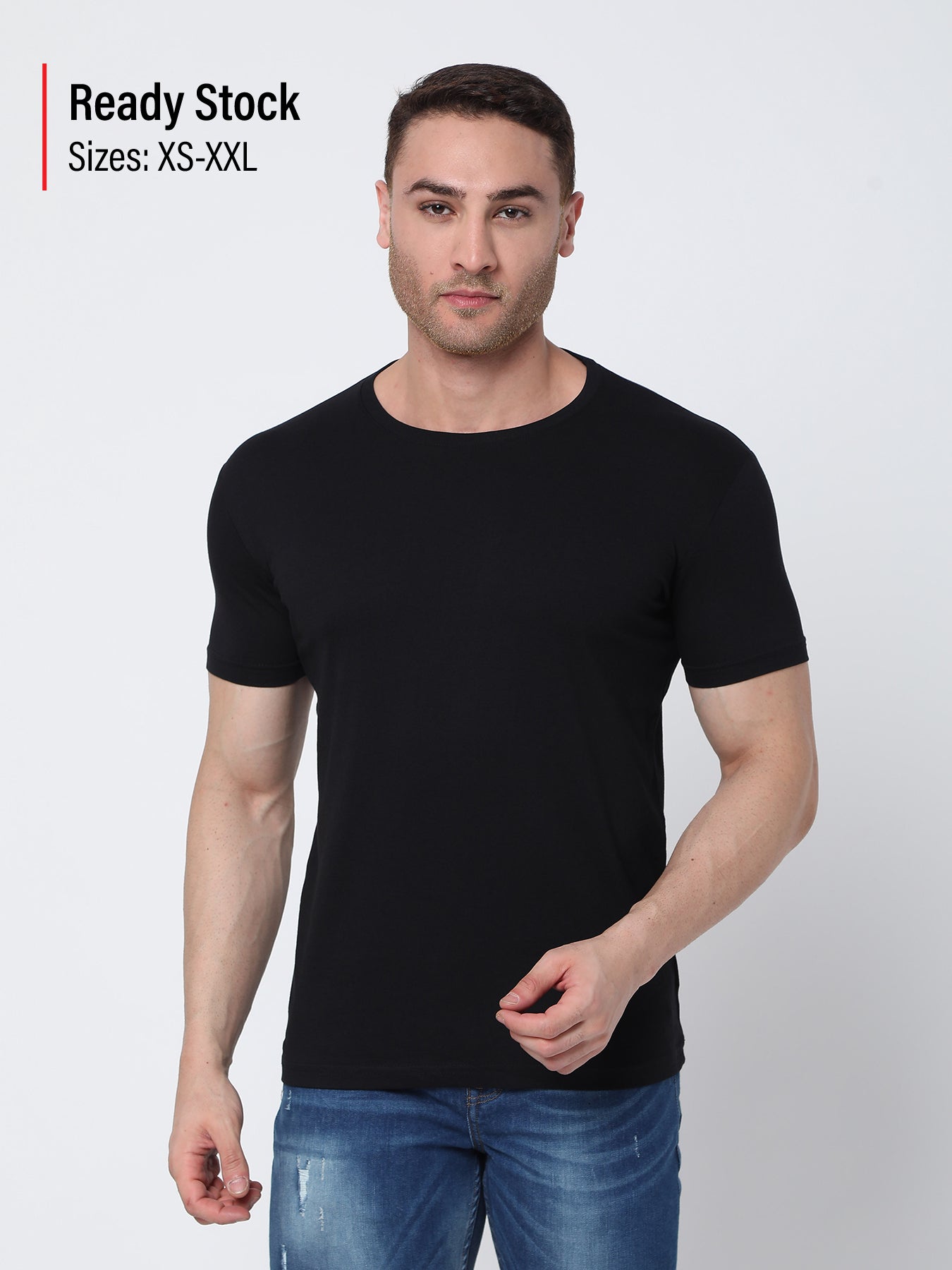 Round Neck (180 GSM) - Men's T-shirt