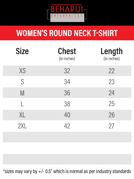 Round Neck (180 GSM) - Women's T-shirt