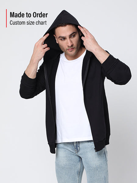 Zipper Hoodie (280-340 GSM) - Men's Hoodie